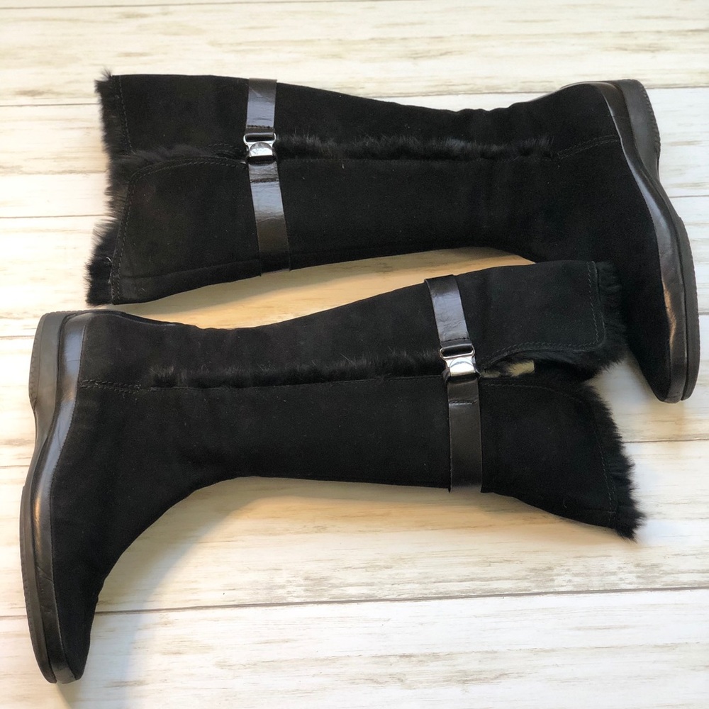 Enzo Angiolini Black Knee High Boots